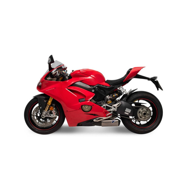 Вихлопна система Termignoni Slip-On з нержавіючої сталі, титан для Ducati Panigale V4 (18-20)