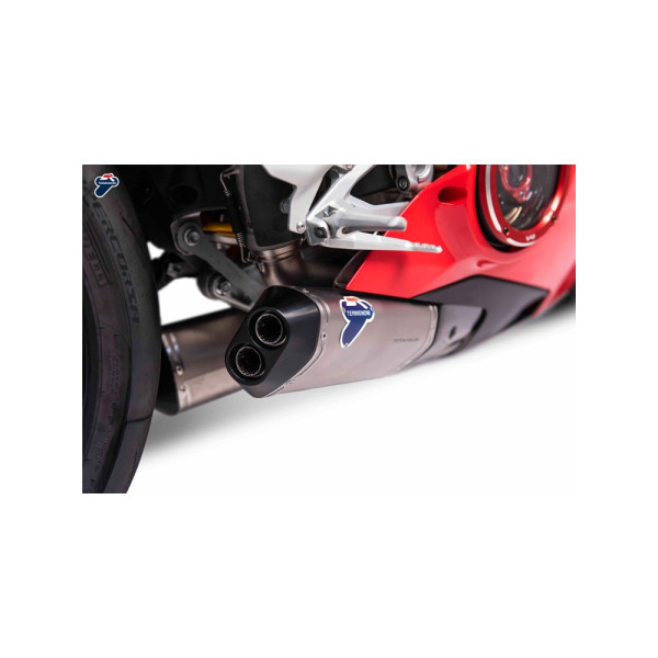 Вихлопна система Termignoni Slip-On з нержавіючої сталі, титан для Ducati Panigale V4 (18-20)