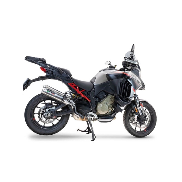 Вихлопна система G.P.R Dual Inox Ducati Multistrada V4/ S (22-24) сталевий з гомологацією