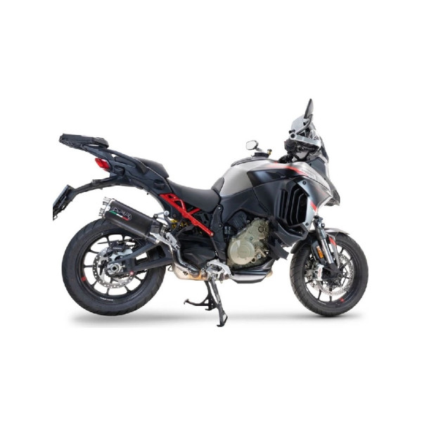 Вихлопна система G.P.R Dual Poppy Ducati Multistrada V4 Rally (23-24) сталевий з гомологацією