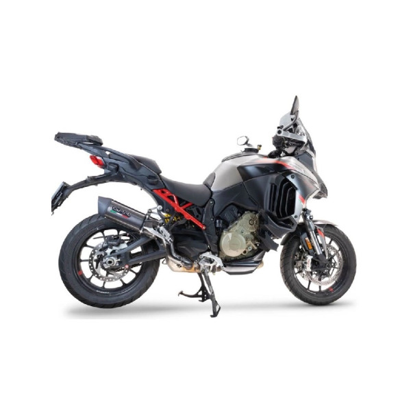 Вихлопна система G.P.R Furore Evo4 Poppy Ducati Multistrada V4 Grand Tour (24-) карбоновий з гомологацією