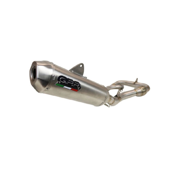Повний вихлопний систем G.P.R Pentacross Full Titanium Gas Gas EC 350 F (21-23) титановий без гомологації