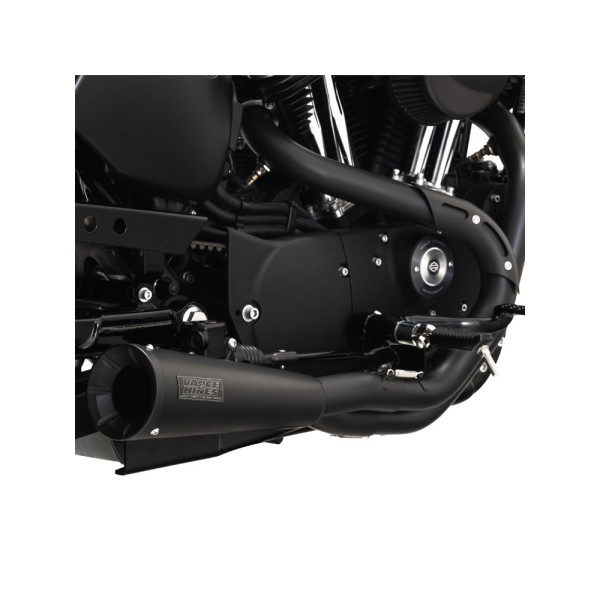 Повний вихлопний системи Vance & Hines Upsweep для вибраних моделей Harley Davidson Чорний Мат