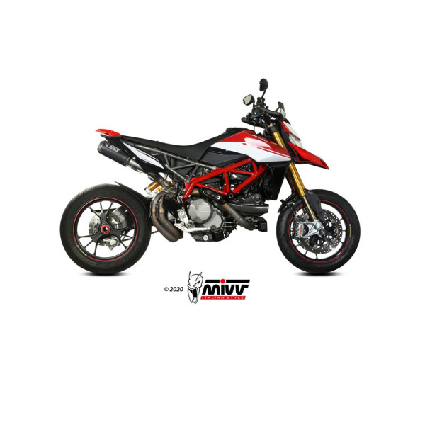 Випускні системи Slip-On Line (MK3) MIVV для Ducati Hypermotard 950 / SP (21-) carbon