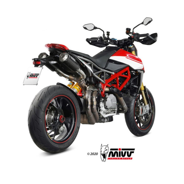 Глушники мотоциклов Slip-On Line (MK3) MIVV для Ducati Hypermotard 950 / SP (19-20) карбон