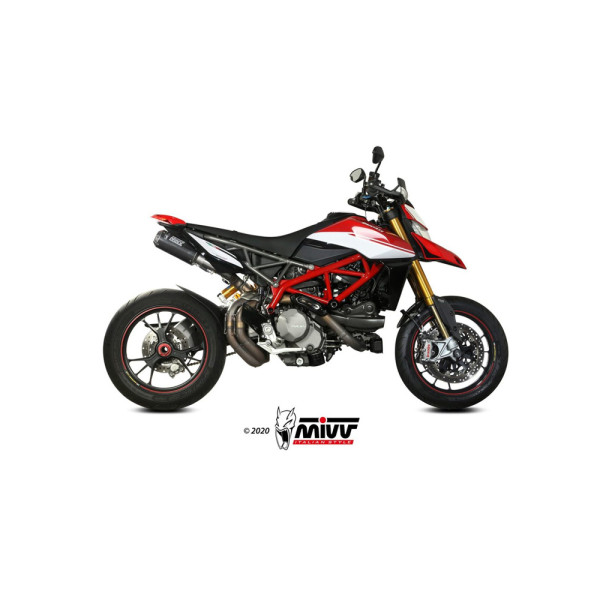 Глушники мотоциклов Slip-On Line (MK3) MIVV для Ducati Hypermotard 950 / SP (19-20) карбон