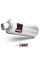 Глушник мотоцикловий Slip-On (Dakar) MIVV для Ducati DesertX (22-) титановий