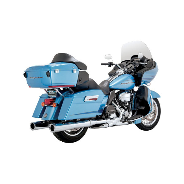 Глушники (Slip-On) Vance & Hines Hi-Output хром для Harley Davidson FLT/FLHT/FLHX/FLTR/FLHR (роки 99-16)