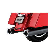 Глушники (Slip-On) Vance & Hines Hi-Output чорні для Harley Davidson FLHT/FLHTK/FLHX/FLTRX/FLTRU/FLTRK/FLHR (роки 17-20)