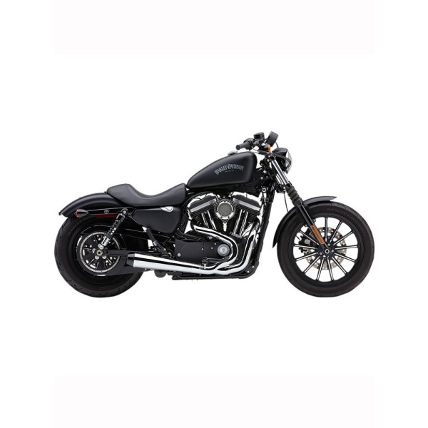 Вихлопна система El Diablo 2-into-1 Cobra Harley Davidson Sportster Iron 883 / Sportster Roadster 1200 / Sportster 1200 Custom / Sportster Superlow