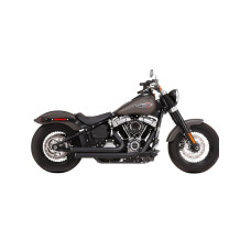 Вихлопна система 2-в-2 Rinehart для Harley Softail Street Bob (FXBB), Softail Low Rider (FXLR) 17-20
