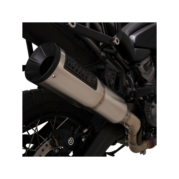Глушник мотоцикловий Vance & Hines Adventure Hi-Output 450 для Harley Davidson Pan America 1250 ABS / Special (21-) Щіткова сталь
