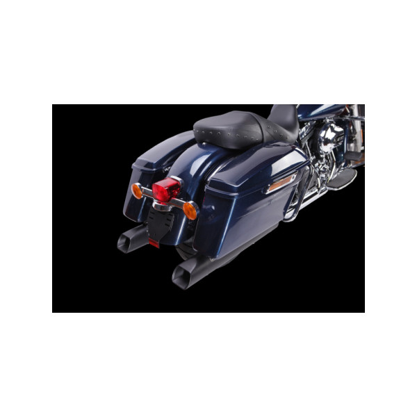 Глушник мотоцикловий IXIL HC2-1B Ironhead Round Harley-Davidson Touring Road King (17-21) на праву сторону