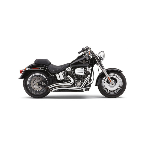 Повний вихлопний систем Cobra Speedster Short Swept для вибраних моделей Harley Davidson короткий, хромований