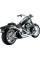 Повний вихлопний система Vance & Hines Shortshots Straggered хром для Harley Davidson FXS/FXST/FLST (00-11) (за винятком FXCW/C (08-11), FXSTSSE (09))