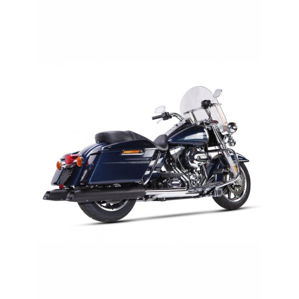 Глушник мотоцикловий IXIL HC2-1B Ironhead Round Harley-Davidson Touring Road King (06-21) на ліву сторону