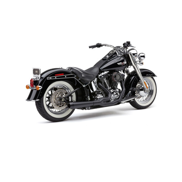 Повний вихлопний система Cobra El Diablo 2-into-1 для вибраних моделей Harley Davidson чорний