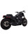 Повний вихлопний системи Vance & Hines Big Shots Staggered для обраних моделей Harley Davidson Чорний Мат