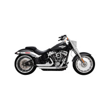 Повний вихлопний системи Vance & Hines Shortshots Staggered для Harley Davidson FLFB 1750 ABS / FXBR 1750 ABS (18-20), FXDR 1868 ABS (19) Хромований