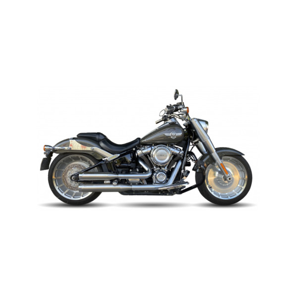 Глушник IXIL IRONHEAD, HC1-3S (SLIP ON) - Harley-Davidson SOFTAIL FAT BOY 19-20 Верхній глушник