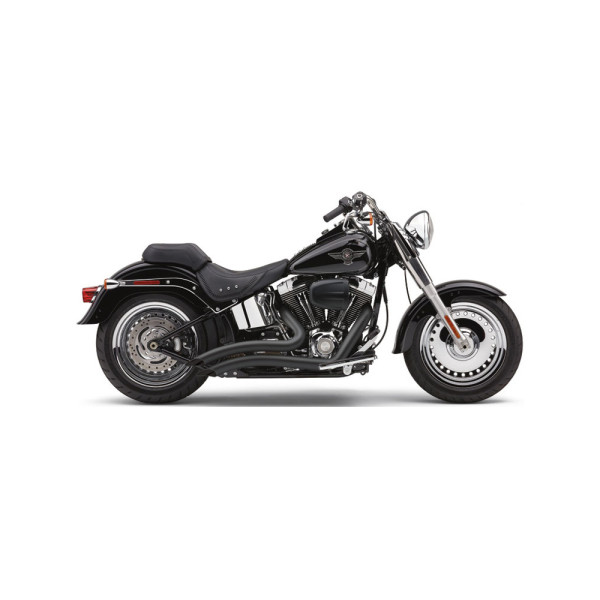 Повний вихлопний система Cobra Speedster Short Swept для обраних моделей Harley Davidson короткий, чорний