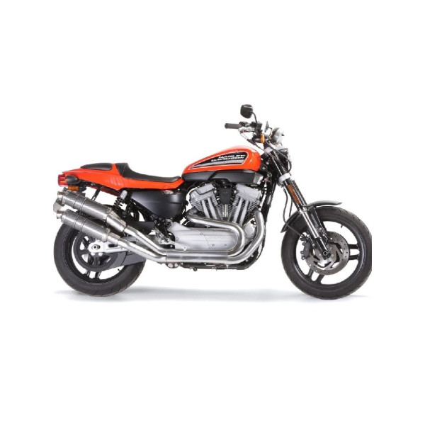 Вихлопна система G.P.R Poppy Tondo Harley-Davidson XR 1200 (08-12) сталевий з гомологацією