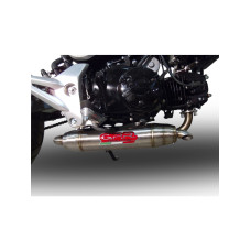 Перевернута повна вихлопна система G.P.R Deeptone Inox Racing System, Нержавіюча сталь - Honda MSX / Grom 125 13-17