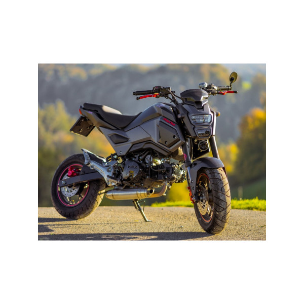 Перевернута повна вихлопна система G.P.R Deeptone Inox Racing System, Нержавіюча сталь - Honda MSX / Grom 125 13-17