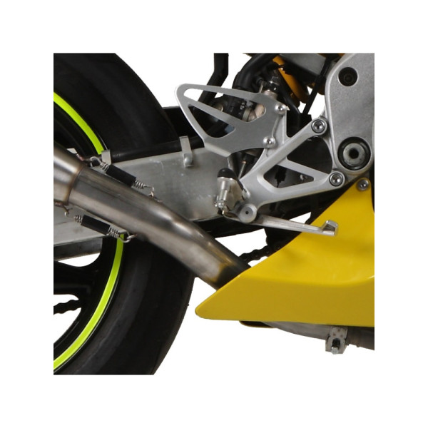 Повний вихлопний систем G.P.R Deeptone Inox Racing System, Нержавіюча сталь - Honda MSX / Grom 125 13-17