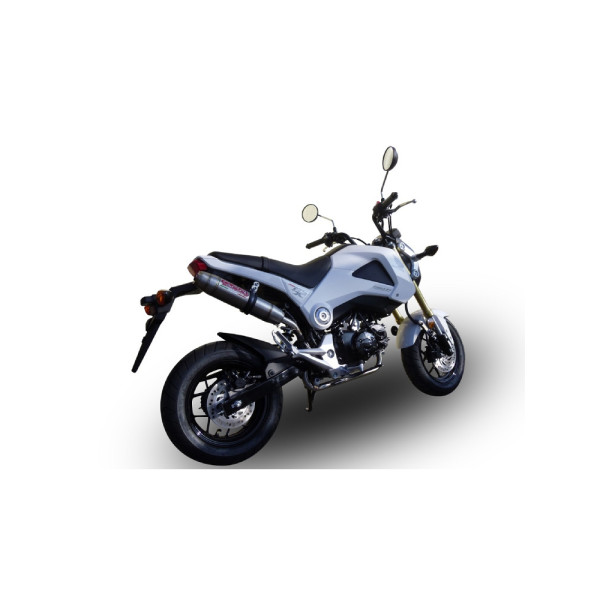 Повний вихлопний систем G.P.R Deeptone Inox Racing System, Нержавіюча сталь - Honda MSX / Grom 125 13-17