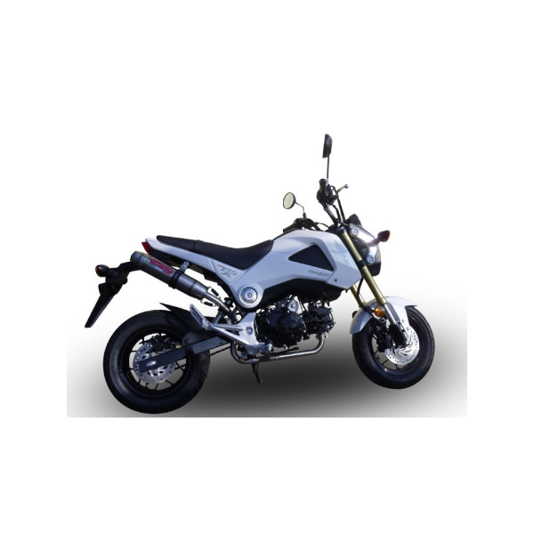 Повний вихлопний систем G.P.R Deeptone Inox Racing System, Нержавіюча сталь - Honda MSX / Grom 125 13-17