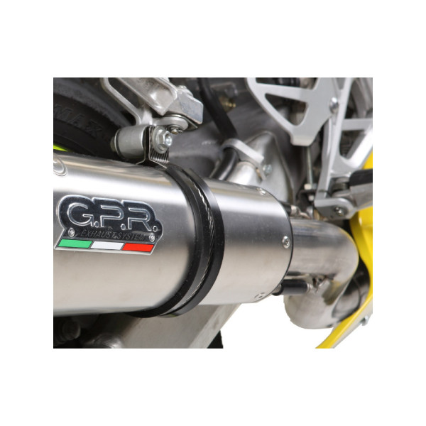 Повний вихлопний систем G.P.R Deeptone Inox Racing System, Нержавіюча сталь - Honda MSX / Grom 125 13-17