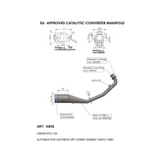 Гомологований колектор LeoVince з каталізатором до Honda PCX 125 21-22