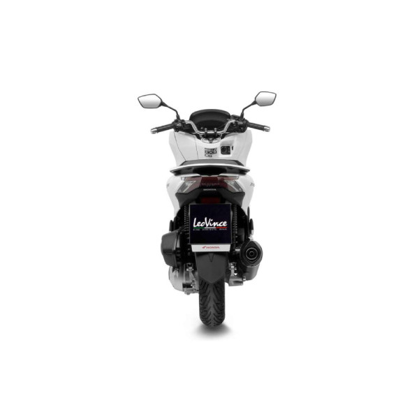 Повний вихлопний комплект LeoVince Nero Чорна нержавіюча сталь для Honda PCX 125 21-