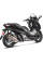 Повний вихлопний системи Akrapovič Racing Line Honda Forza 125 (17-20) нержавіюча сталь/ вуглецеве волокно