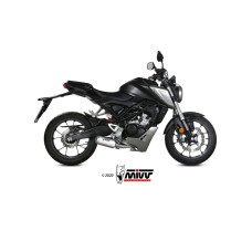 Повний вихлопний комплект (MK3) MIVV для Honda CB 125 R (18-20) срібний