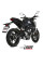 Повний вихлопний комплект (MK3) MIVV для Honda CB 125 R (18-20) срібний