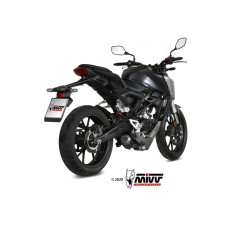Повний вихлопний колектор (MK3) MIVV для Honda CB 125 R (18-20) чорний