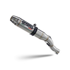 Повний вихлопний систем G.P.R Deeptone Inox для Hondy MSX Grom 125 (18-20) Нержавіюча сталь