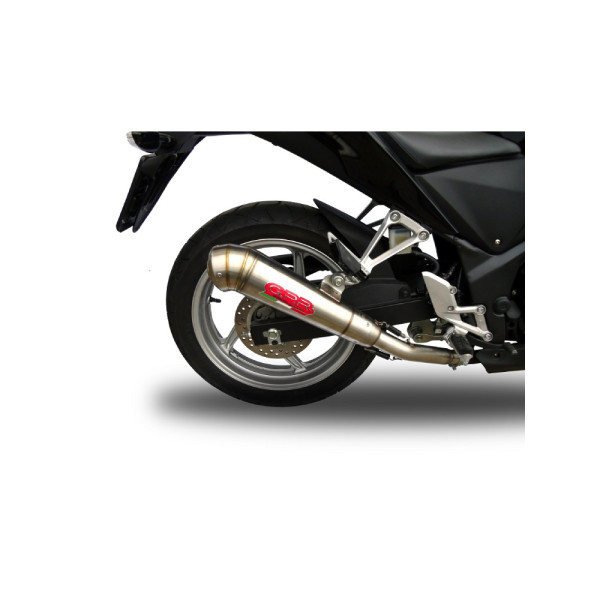 Глушник G.P.R Powercone Evo Slip-On, Нержавіюча сталь - Honda CBR 250 R 10-14