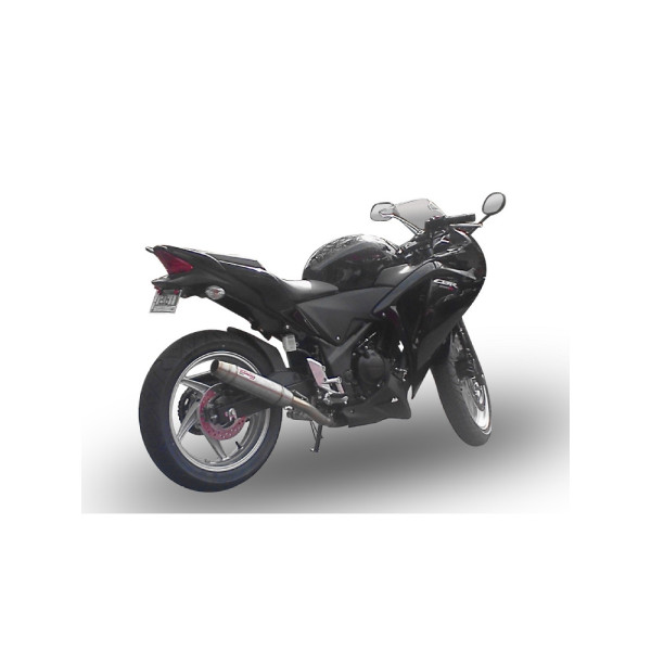 Глушник G.P.R Deeptone Inox Slip-On, Нержавіюча сталь - Honda CBR 250 R 10-14