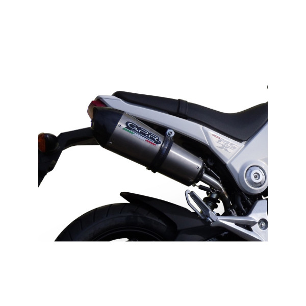 Глушник G.P.R Gpe Ann. Титан Slip-On, Титан - Honda MSX / Grom 125 13-17