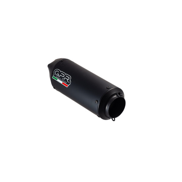 Глушник G.P.R GPE Ann. Чорний Титан Slip-On, Титан - Honda MSX / Grom 125 13-17