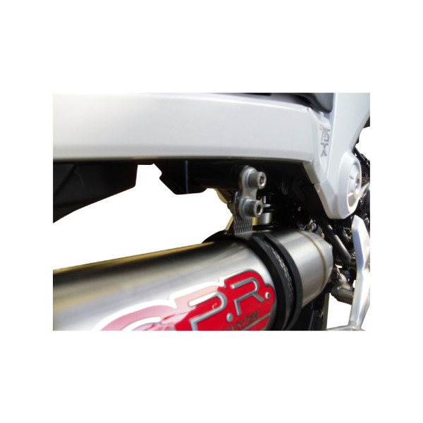 Глушник G.P.R Deeptone Inox Slip-On, Нержавіюча сталь - Honda MSX / Grom 125 13-17