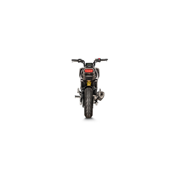 Глушник мотоцикловий Slip-On Line Akrapović для Honda MSX 125 Grom (21-) титан