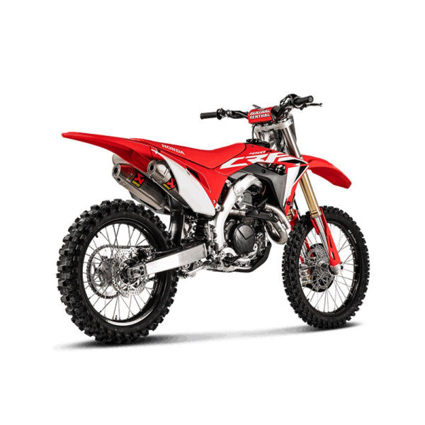 Повний вихлопний система Akrapovič Racing Line Honda CRF 450 R/RX (17-20) титан