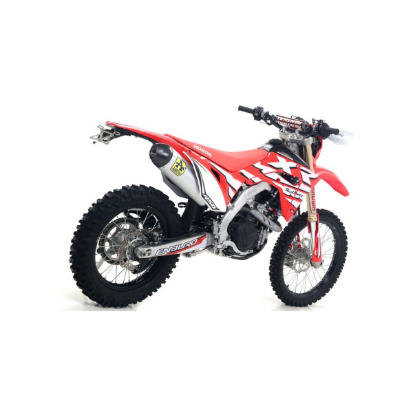Глушник Arrow Honda CRF 450 L / XR 19-20 Race-Tech, Алюміній + Вуглецеве волокно