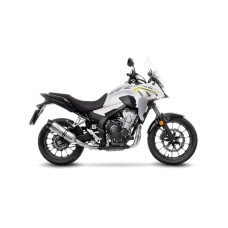 Випускний глушник LeoVince LV ONE EVO Slip-On, Нержавіюча сталь для HONDA CB 500 F, CB 500 X, CBR 500 R (19-)