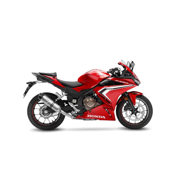 Випускний глушник LeoVince LV ONE EVO Slip-On, Нержавіюча сталь для HONDA CB 500 F, CB 500 X, CBR 500 R (19-)