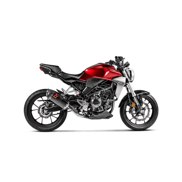 Глушник мотоцикловий Akrapović для Honda CB 300 R 18-20 Slip-On Line, Carbon